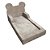 Cama Montessoriana Menino Cabeceira Urso Tamanho Medio 150 x 70 - Imagem 7