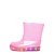 Galocha Bota Infantil INF028 Transparente Rosa com Led - Imagem 1