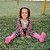 Galocha Bota Infantil Impermeável INF014 Rosa Nieve - Imagem 5