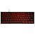 TECLADO MECANICO 60% PCYES ZOT PRETO OUTEMU RED HOTSWAP LED VERMELHO - PZOHRDV - ABNT2 - Imagem 1