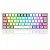 Teclado Mecânico Gamer Redragon Fizz, RGB, Switch Blue, ABNT 2, Branco/Cinza, K617-RGB-WG - Imagem 1