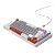 TECLADO MECANICO 75% PCYES ARKEUM - WHITE GHOST - SWITCH RED - AKWG75RBR - Imagem 2
