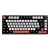 TECLADO MECANICO 75% PCYES ARKEUM - BLACK VULCAN - SWITCH RED - AKBV75RBR - Imagem 1