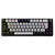TECLADO MECANICO 65% PCYES MECKA BLACK VULCAN - SWITCH RED - LED RAINBOW - TPMKBVRD - Imagem 1