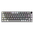 TECLADO MECANICO 65% PCYES MECKA WHITE GHOST - SWITCH RED - LED RAINBOW - TPMKWGRD - Imagem 1