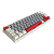 TECLADO MECANICO 60% PCYES KUROMORI WHITE GHOST - SWITCH RED - LED RAINBOW - PTKMWG60RD - Imagem 2