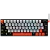 TECLADO GAMER MECANICO PCYES KUROMORI 60% CINZA - SWITCH RED - LED RAINBOW - PTKM60RD - Imagem 1