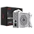 FONTE GAMER PCYES ELECTRO V2 550W WHITE GHOST 80 PLUS BRONZE - ELECV2WG550W - Imagem 1