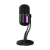 MICROFONE GAMER CONDENSADOR PCYES VOLINI BLACK VULCAN RGB USB - MGVLNBV - Imagem 1