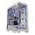 GABINETE GAMER PCYES FORCEFIELD FLOW WHITE GHOST - GFFFWG - Imagem 1