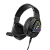 HEADSET GAMER PCYES DEFFY BLACK VULCAN, USB, DRIVER 50MM, RGB, MICROFONE OMNIDIRECIONAL - HGDF50BV - Imagem 1