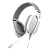 HEADSET GAMER PCYES NOWY WHITE GHOST, USB SURROUND, DRIVER 40MM, RGB, MICROFONE DESTACAVEL - HGNW40WG - Imagem 1