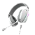 HEADSET GAMER PCYES NOWY WHITE GHOST, USB SURROUND, DRIVER 40MM, RGB, MICROFONE DESTACAVEL - HGNW40WG - Imagem 4