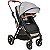 Carrinho Nomad com Bebê Conforto  e Base Veicular - Imagem 7