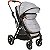 Carrinho Nomad com Bebê Conforto  e Base Veicular - Imagem 6