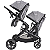 Carrinho Pair para 2 crianças com 2 Bebê Confortos - Imagem 11