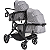 Carrinho Pair para 2 crianças com 2 Bebê Confortos - Imagem 7