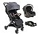 Carrinho Sprint II com Bebê Conforto e Base Veicular - Imagem 1