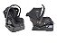 KIt com 2  Bebês Confortos Casulo Click com 2 Bases para auto - Imagem 1