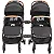 2 Carrinhos Sprint II com 2 Bebê Confortos 2 Bases e com conectores Two - Imagem 12