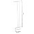 Extensor de 10 cm para grade de proteção porta Keeper - Imagem 2