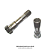 EIXO PILOTO DA TOMADA DE FORÇA (C/ ROLAMENTO E RETENTOR) CX CAMBIO 12 VELOC – PTO 540 RPM-TRATORES MASSEY FERGUSON- 265 A 299/610 A 650/5275 A 5320 - Imagem 1