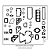 AJ61842 JOGO DE JUNTA MOTOR COMPLETO JOHN DEERE POWERTECH 4045 - 5603/5078/5085/5090/6405/6605/6415/6100/6110/6125 - Imagem 1
