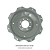 DISCO  RODA TRASEIRA MASSEY FERGUSON LINHA 200/4200 - Imagem 1