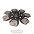 DISCO EMBREAGEM 342MM 24 ESTRIA SEM MOLA TRATOR MF/VALTRA  650/660/7140/9150/9170 - Imagem 1
