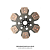 DISCO EMBREAGEM TRATORES MF/VALTRA  650/660/7140/9150/9170 - Imagem 1