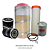 KIT FILTRO MF 4265/4275/4283 MOTOR MWM SEM CABINE - Imagem 1