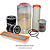 KIT FILTRO MF 4265/4275/4283 MOTOR MWM COM CABINE - Imagem 1