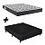 Cama Box Casal + Colchão Ortobom Iso 1.0.0 D33 58x138x188 - Imagem 1