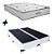 Cama Box Bipartido Casal + Colchão Ortobom Highfoam Espuma HR 45 High Resilience 68x138x188 - Imagem 1
