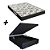 Cama Box Baú Casal + Colchão Portobel Veneza D33 54x138x188 - Imagem 1