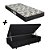 Cama Box Baú Solteiro + Colchão Portobel Veneza D33 54x88x188 - Imagem 1