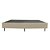 Base Cama Box Casal Couro Sintético Bege 40x138x188 - Imagem 3