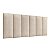Cabeceira Modular Sonho 20x60 Em Suede Bege - Imagem 1