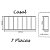 Cabeceira Modular Sonho Casal 60x140 Em Corino Branco - Imagem 3