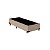 Base Cama Box Solteiro Suede Bege 40x88x188 - Imagem 1