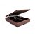 Base Cama Box Baú Blindado Bipartido Casal Corino Marrom 43x138x188 - Imagem 1