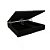 Base Cama Box Baú Blindado Bipartido King Size Suede Preto 43x193x203 - Imagem 1