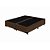 Base Cama Box Bipartido Queen Size Suede Marrom 40x158x198 - Imagem 1
