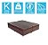 Base Cama Box Baú Bipartido King Size Corino Marrom 43x193x203 - Imagem 2
