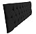 Cabeceira Sonho Paris Queen 1,60m Painel Em Suede Preto - Imagem 3