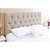 Cabeceira Sonho Paris King 1,95m Painel Em Suede Bege - Imagem 1