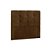 Cabeceira Sonho Clean Solteiro 90cm Em Suede Marrom - Imagem 1
