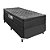 Cama Box Solteiro + Colchão Portobel De Mola Arezzo Black Light - Imagem 1