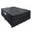 Cama Box King + Colchão Portobel De Mola Arezzo Black Light - Imagem 1