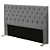 Cabeceira Sonho Paris King 1,95m Em Suede Cinza - Imagem 1